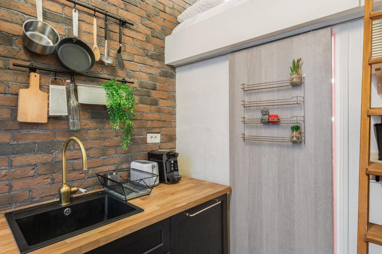 Charming Industrial-Style Studio Just Nearby Montmartre In Paris - Welkeys Apartment Екстериор снимка