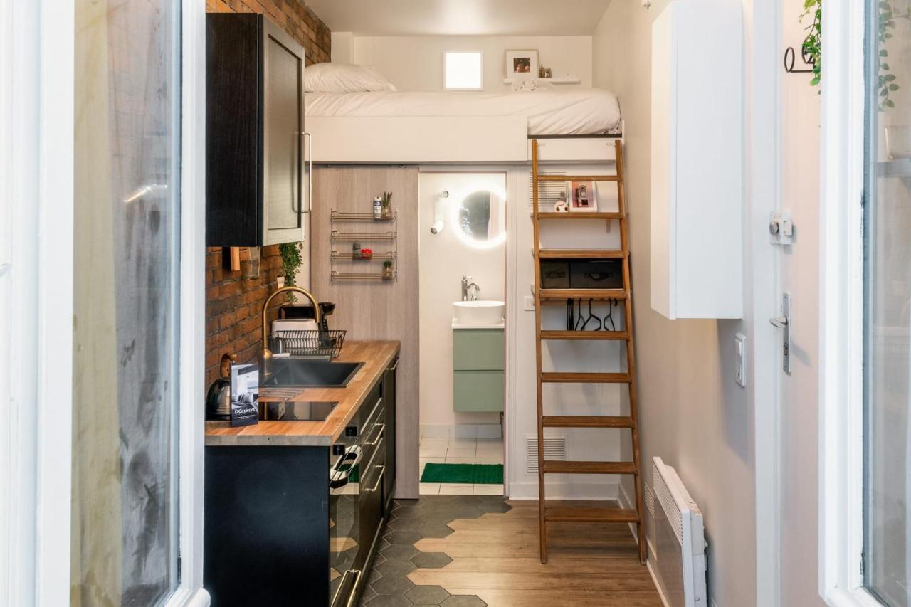 Charming Industrial-Style Studio Just Nearby Montmartre In Paris - Welkeys Apartment Екстериор снимка