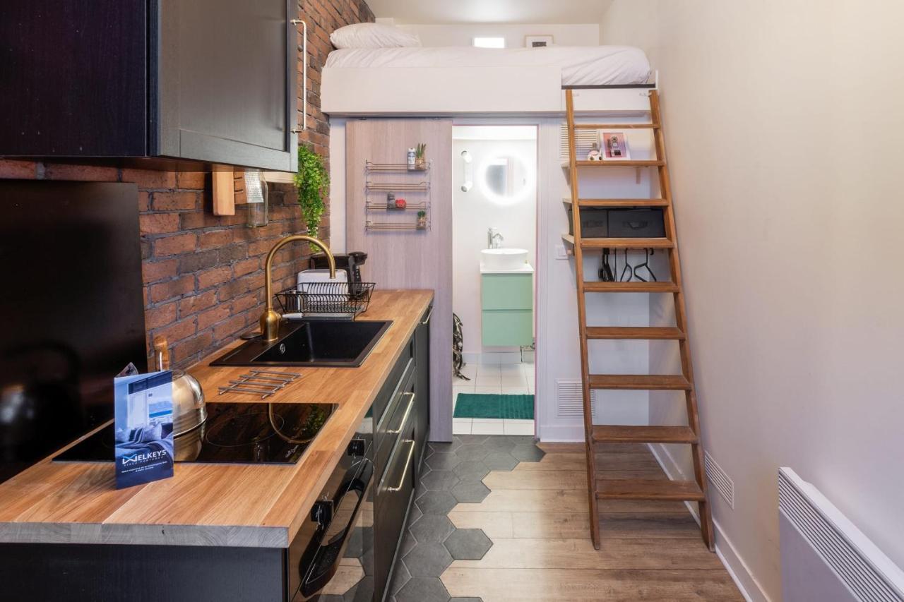 Charming Industrial-Style Studio Just Nearby Montmartre In Paris - Welkeys Apartment Екстериор снимка